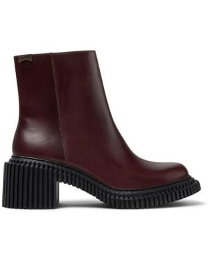 Camper Ankle Boots - Brown