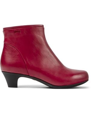 Camper Helena Booties - Red