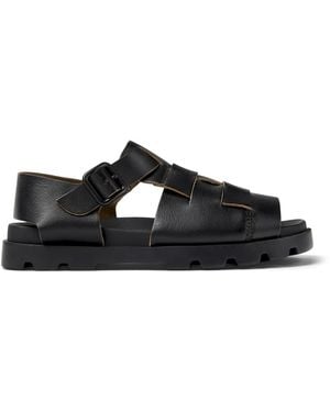 Camper Sandales en cuir pour - Noir