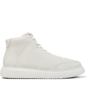 Camper White Non-dyed Leather Trainers