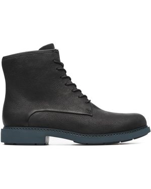 Camper Smart Lace Up Ankle Boot - Black