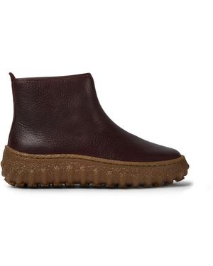 Camper Ground Booties - Brown