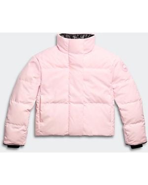 Canada Goose Grandview Cropped Jacket Tonal Disc - Pink
