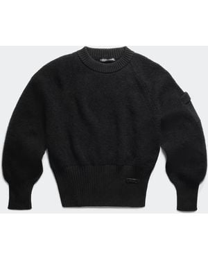 Canada Goose Sauble Alpaca Crewneck Sweater - Black