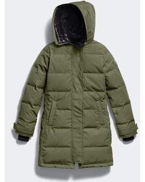 Canada Goose Shelburne Parka Mit Tonal Disc (Weiblich, - Grün