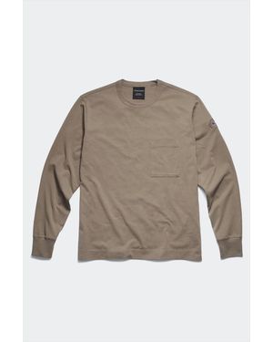 Canada Goose Gladstone Long Sleeve T-Shirt - Grey