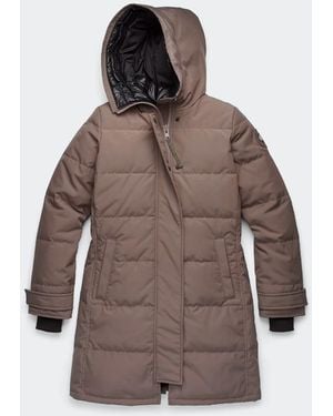 Canada Goose Shelburne Hooded Padded Parka - Brown