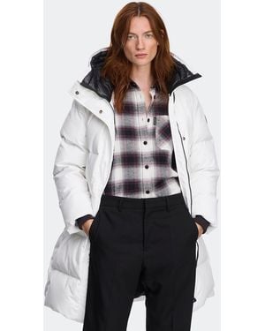 Canada Goose Louise Parka Mit Disc - Weiß