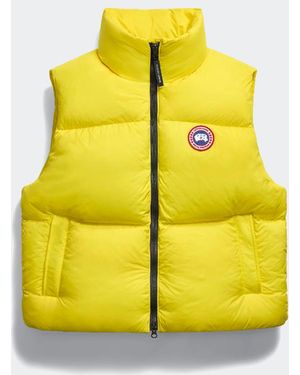 Canada Goose Fallon Steppweste (Weiblich, - Gelb