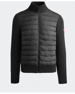 Canada Goose Hybridgeâ Knit Jacket Label - Black