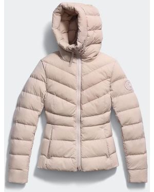 Canada Goose Clair Jacke Mit Tonal Disc (Weiblich, - Natur