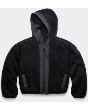 Canada Goose Alberni Reversible Fleece Bomber - Black