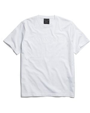 Canada Goose Vantage Embroidered T-Shirt - White