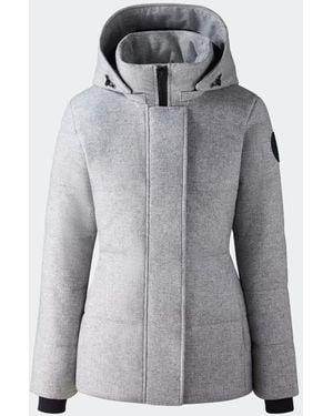 Canada Goose Chelsea Parka Alluraluxe Wool - Gray