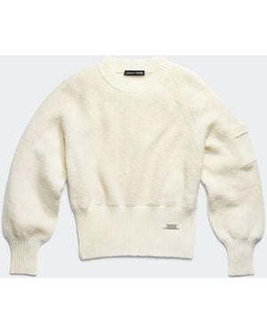 Canada Goose Sauble Alpaca Crewneck Sweater - Natural