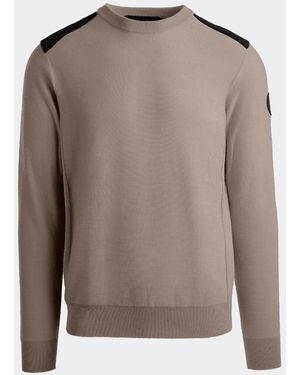 Canada Goose Dartmouth Crewneck Sweater Black Label - Brown