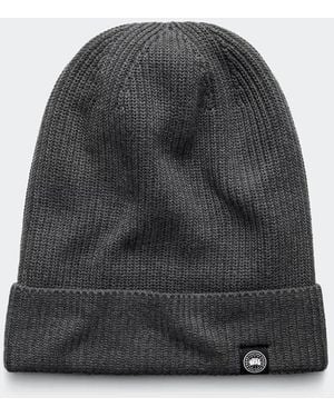 Canada Goose Cotton Rib Toque - Grey
