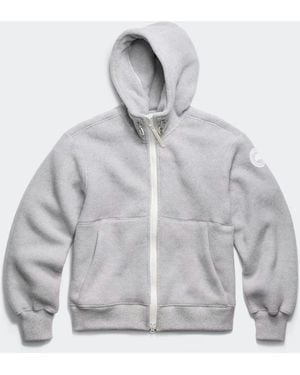 Canada Goose Blouson Aviateur En Polaire Chilliwack Label (Hommes, - Gris