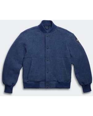 Canada Goose Hudson Fleece Bomber Disc - Blue