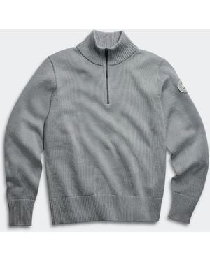 Canada Goose Rosseau Quarter Zip Jumper - Grey