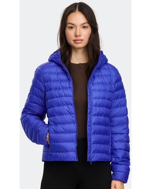 Canada Goose Aethera Kapuzenjacke Mit Tonal Disc - Blau