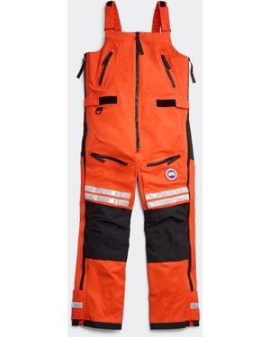 Canada Goose Sea Mantra Bib Overall - Orange
