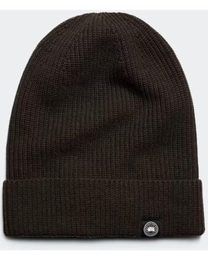 Canada Goose Rippenmütze Aus Baumwolle (Männlich, - Schwarz