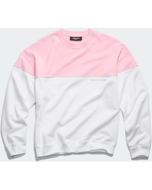 Canada Goose Dawn Colour Block Relaxed Crew - Pink