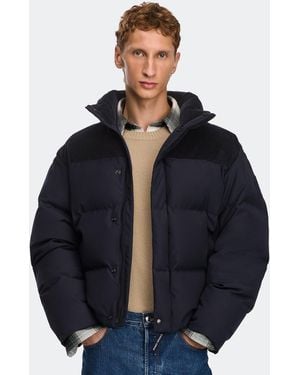 Canada Goose Sterling Corduroy Puffer Jacket - Blue