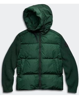 Canada Goose Hybridge Grove Knit Hoodie - Green