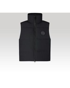 Canada Goose Grandview Cropped Vest Black Label