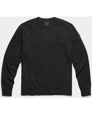 Canada Goose Gladstone Long Sleeve T-Shirt - Black
