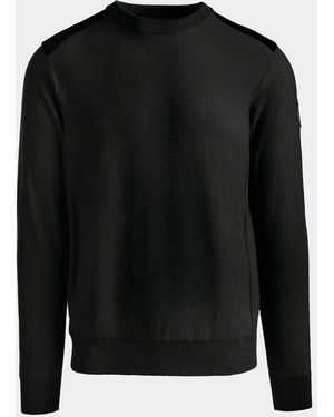 Canada Goose Dartmouth Pullover Mit Rundhalsausschnitt Und Schwarzem Logo (Männlich,
