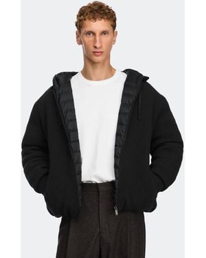 Canada Goose Sweat À Capuche Zippé Hybridge Hunter - Noir