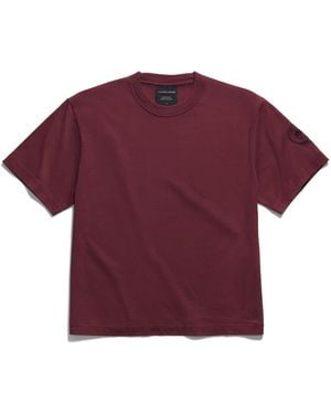 Canada Goose Roam T-Shirt Tonal Disc - Red