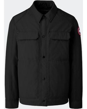Canada Goose Burnaby Lightweight Chore Coat - Black