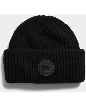 Canada Goose Toque Dop. Risv. Mix Cash. - Nero