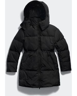 Canada Goose Parka Fausse Fourrure Aren (Femmes, - Noir