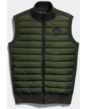 Canada Goose Hybridge® Knit Vest Black Disc - Green