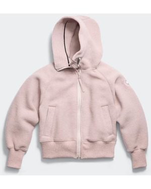 Canada Goose Chilliwack-Bomberjacke Kind Fleece Tonal Label (Weiblich, - Pink