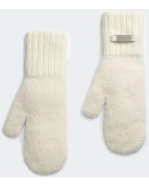 Canada Goose Alpaca Fäustlinge (Weiblich, - Weiß