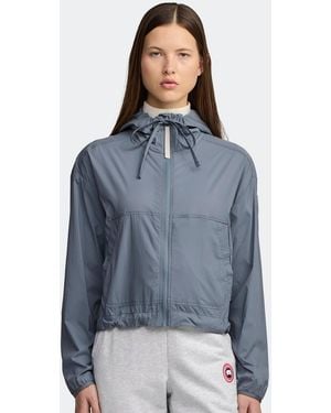 Canada Goose Kaslo Lightweight Cropped Jacket Disc - Blue