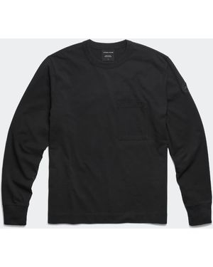 Canada Goose Gladstone Long Sleeve T-Shirt - Black