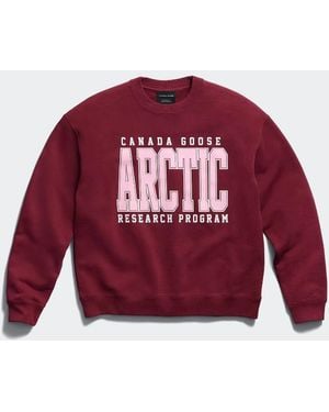 Canada Goose Felpa Wander Arctic (Donna, - Rosso