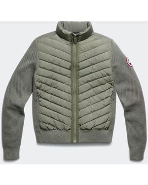 Canada Goose Hybridge Knit Jacket - Green