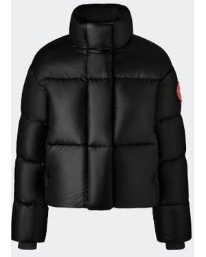 Canada Goose Cypress Cropped Puffer Jacket - Women's - Duck Down/polyamide - Black