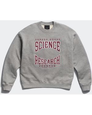 Canada Goose Felpa Wander Science Research (Donna, - Grigio