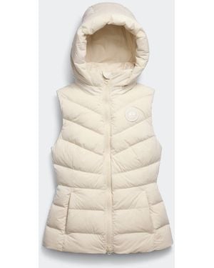 Canada Goose Clair Vest Tonal Label - Natural