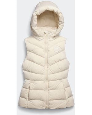 Canada Goose Clair Vest Tonal Label - Natural
