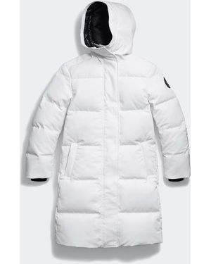 Canada Goose Louise Parka Black Disc - White
